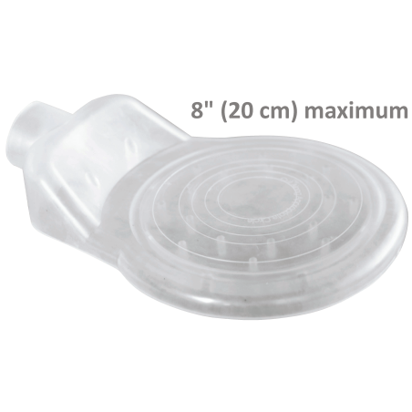 Capteur de poussière pour perceuses et scies à diamètre maximum 8 po (20 cm). Idéal pour la construction et la rénovation.