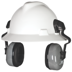 Coquille MSA SoundControl SH pour casque style mineur, 25 dB.