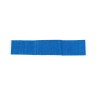 Elastic blue plastic detectable bandages, 2.2 x 7.5 cm (3/8 x 3 in), 100/box.