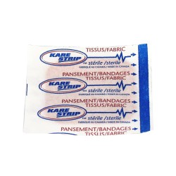 Elastic fabric square bandages, 3.75 cm (1.5 in), 50/box.