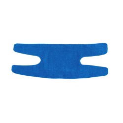 Blue fabric detectable bandages for knuckles, 3.8 x 7.5 cm (1.5 x 3 in), 50/box.