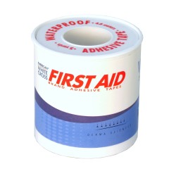 Waterproof white adhesive tape, 2 in x 15 ft.
