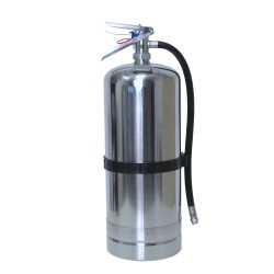 Portable fire extinguisher 1.6 gallons, type AK, ULC 2AK, with wall hook. Ideal for commercial kitchens and restaurents.