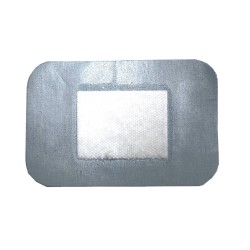 Pansements en tissu bleu détectables, 5 x 7.5 cm (2 x 3 po), 50/bte.