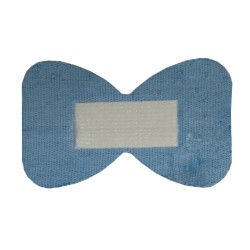 Pansements en tissu bleu détectables pour bouts des doigts, 4.4 x 7.5 cm (1 7/8 x 3 po), 50/bte.