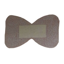 Elastic fabric bandages for fingertips, large, 4.4 x 7.5 cm (1.75 x 3 in), 100/box.