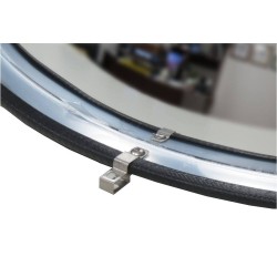 Hemispheric interior mirror 360 degre Ideal location: 4-way intersections.