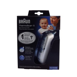 Thermomètre digital pour oreille, pour bébés et tout-petits.