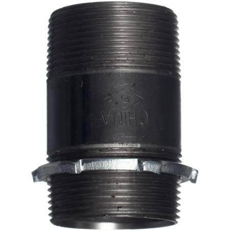 Threaded fitting for horizontal reel