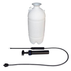 8L handheld sprayer in high density polyethylene with a multi tip spray nozzle. Ideal for abatement wetting or lockdown agent.