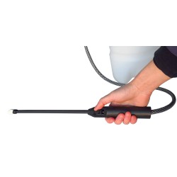 Vaporisateur à pompe en polyéthylène de haute densité avec buse à débit ajustable. Idéal pour les travaux de désamiantage.