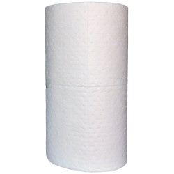 Oil-only absorbent roll for oil-based spills, 30 inches X 150 feet.