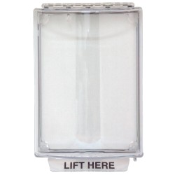 Couvercle Universal Stopper sans alarme locale, mais avec instructions en anglais pour station manuelle encastrée