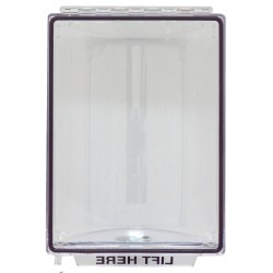 Couvercle Universal Stopper sans alarme locale, mais avec instructions en anglais pour station manuelle encastrée