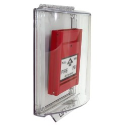 Couvercle Universal Stopper sans alarme locale, mais avec instructions en anglais pour station manuelle encastrée