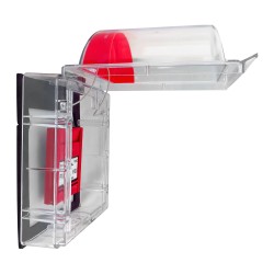 Couvercle Weather Stopper sans alarme locale, mais avec instructions en anglais pour station manuelle en surface