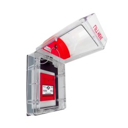 Couvercle Weather Stopper sans alarme locale, mais avec instructions en anglais pour station manuelle en surface