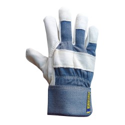 Gant de travail Endura en cuir lisse de vache et coton légèrement doublé. Protection ASTM/ANSI niveau 3. Vendu à la paire.