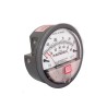 Magnehelic S2000 pressure gauge with scale from 0 to 0.25 inches of water (0 to 60 Pa), to indicate differential pressure