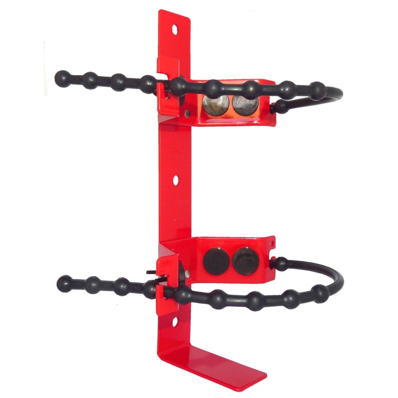 Amerex 862 heavy-duty vehicle rubber strap bracket for 2½ lb portable fire extinguishers, Ø 5-7 inches