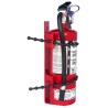 Amerex 864 heavy-duty vehicle rubber strap bracket for 5 lb portable fire extinguishers, Ø 7-8 inches