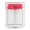 Stopper II® clear polycarbonate cover without a horn, but with French labelling for flush mounted manual pull stations