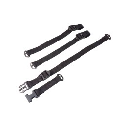 Mentonnière accessoire à 4 points en nylon élastique pour casques de sécurité A119R de North. Vendu à l'unité