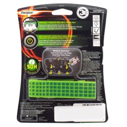 Energizer Vision HD+ hands-free headlight with four light modes and dimmable (max 225 lumens).