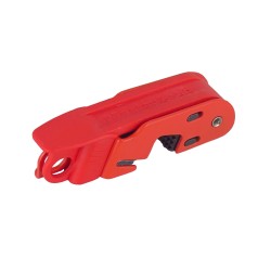 Master Lock Grip Tight 493B circuit breaker lockout, for most single and double breakers