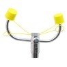 Faucet eyewash station for laboratories, certified ANSI Z358.1-2009.