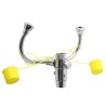 Faucet eyewash station for laboratories, certified ANSI Z358.1-2009.