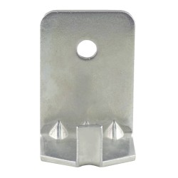 Wall hanger brackets for 5 lb ABC dry chemical or CO2 portable fire extinguishers