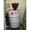 Safety drum funnels 32 in., whit flame arrestor.