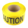 Yellow barricade tape, CAUTION, 3 in X 1000 ft.