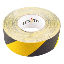 Warning yellow and black non-slip self adhesive tape, 2 inches X 60 ft.