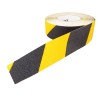 Warning yellow and black non-slip self adhesive tape, 2 inches X 60 ft.