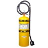 Amerex portable fire extinguisher with sodium chloride, 30 lbs, type D (sodium, potassium or magnesium fires), with wall hook
