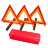 3 Removable reflector assembly . Includes storage case. Orange color.