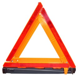 Ensemble de 3 réflecteurs amovibles. Comprend un étui de rangement. Couleur orange.