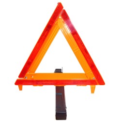 3 Removable reflector assembly . Includes storage case. Orange color.