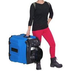 Purificateur d’air portable Predator 750 à 3 vitesses. Débit de 200 à 750 cfm pour chantier de désamiantage & de décontamination