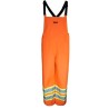 Pantalon pour conditions extrêmes Handyman 300D orange haute visibilité, bandes argent et jaunes, conforme à la CSA (S à 3XL)