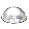 Acrylic half dome convex mirror, for 180-degree view in a T-intersection.