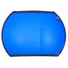 Acrylic rectangular convex mirror with adjustable arm, 160-degree field of view.