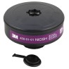 Filtre 3M haute efficacité avec obturateurs pour masque complet de protection respiratoire à épuration d’air motorisé Powerflow.