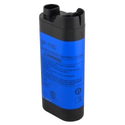 3M rechargeable intrinsically safe Nickel Cadmium (NiCd) battery pack which supplies 4.8 volts DC. Up to 8 hours of run time.