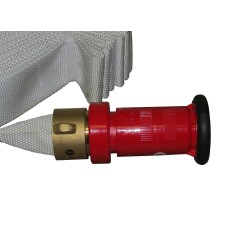 ULC Fire hose adjustable nozzle of 1.5 in diameter