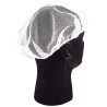 White nylon tight mesh hair net  , pq/100