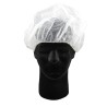 Bonnet jetable blanc 24 po.(100)