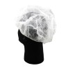 Bonnet jetable blanc 24 po.(100)